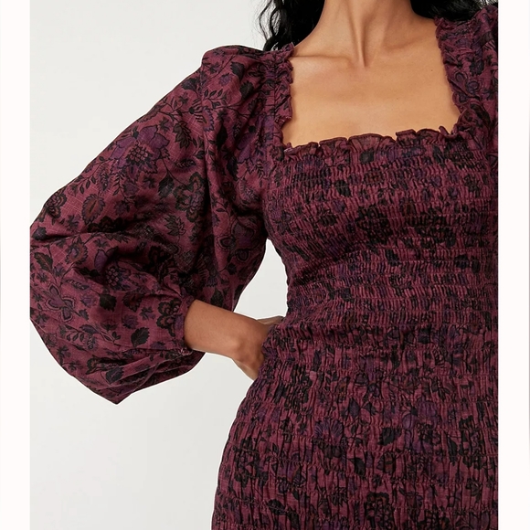 Free People Smock It To Me mini dress - Picture 3 of 16